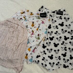 Milk Snob Princess, Mickey, and Gold Design